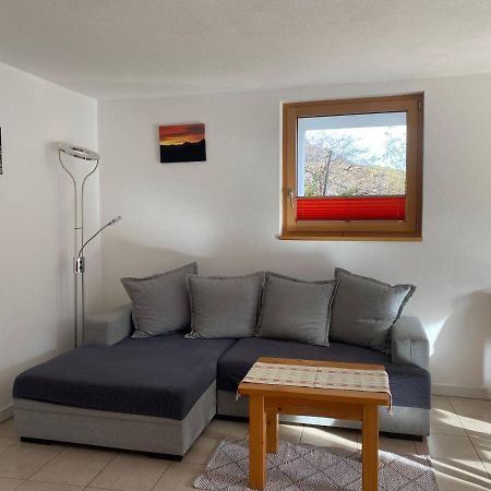 Ferienwohnung In Tschlin Mit Panoramablick Eksteriør billede