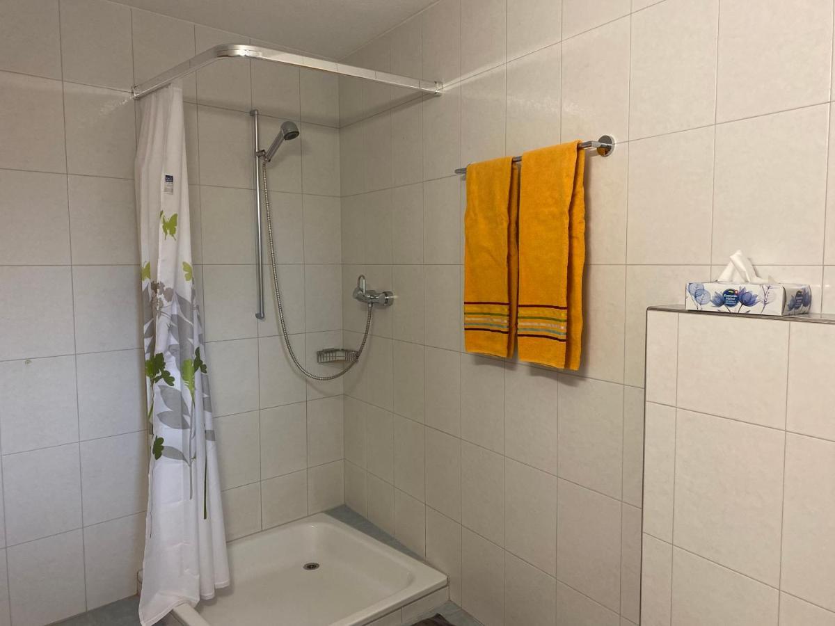 Ferienwohnung In Tschlin Mit Panoramablick Eksteriør billede